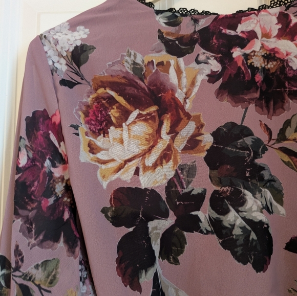 Hope and Ivy Wrap Maxi Dress NWT 12 - Picture 13 of 13